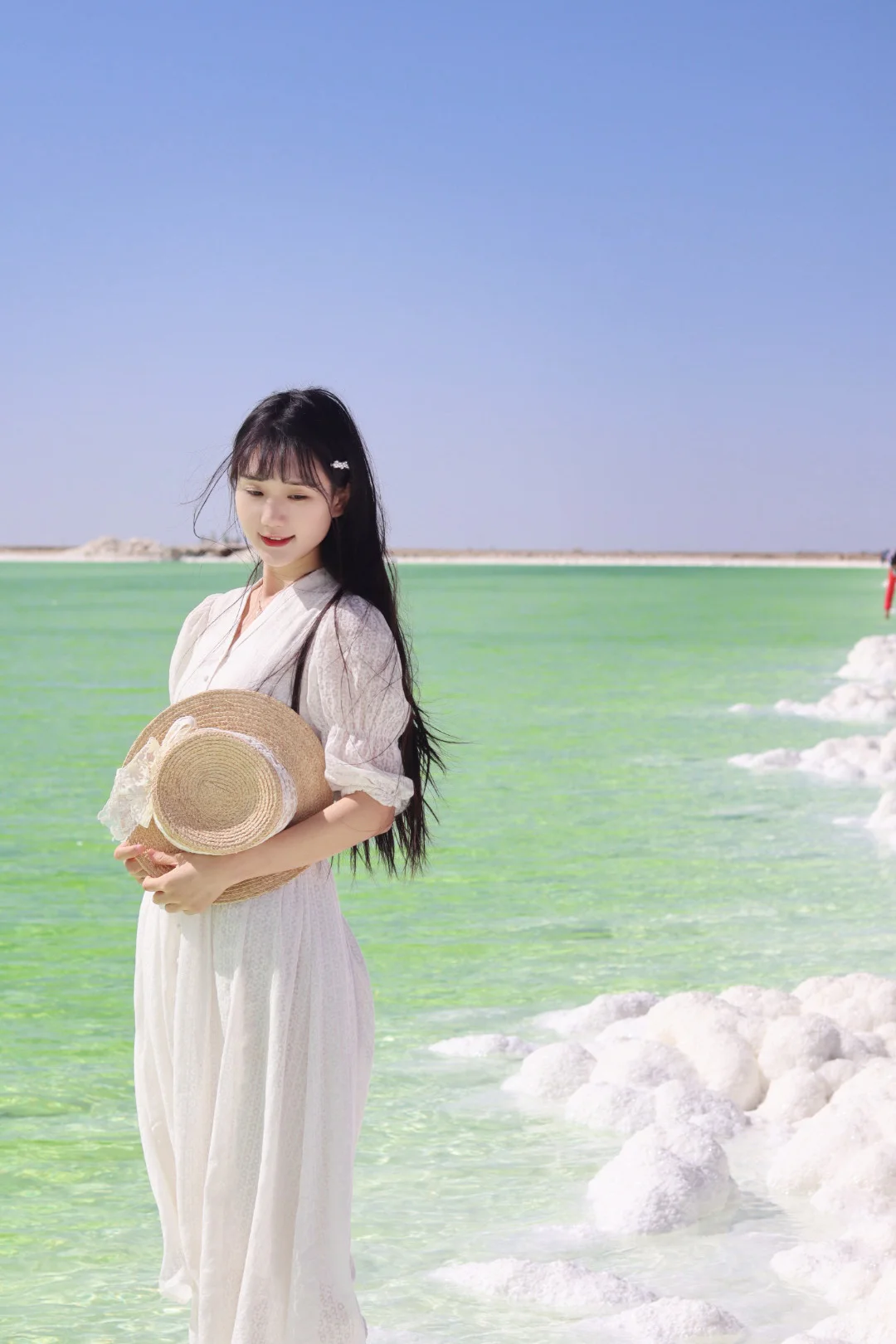 国庆察尔汗盐湖live图！！无滤镜！美得太炸裂