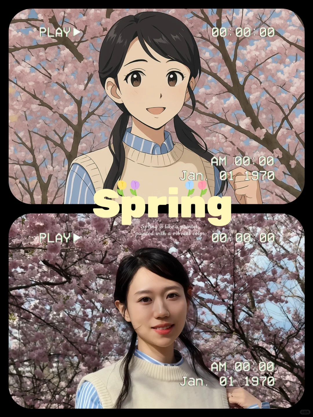 慕尼黑|在樱花树下 世界是季节限定的粉色