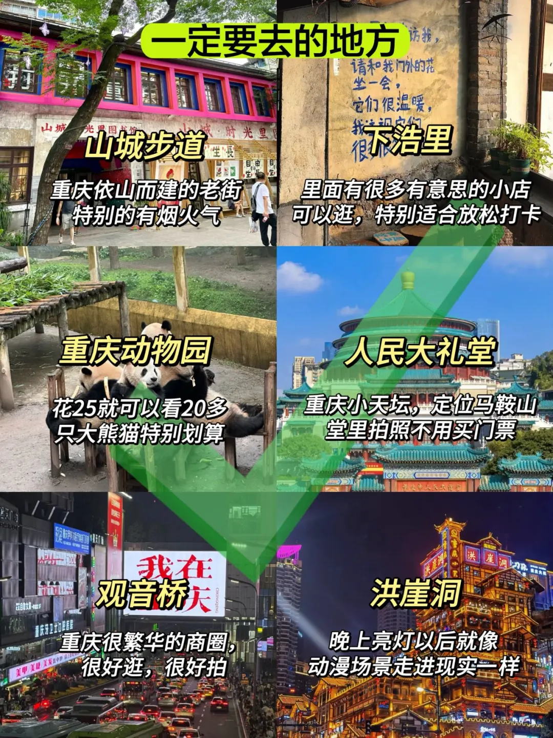 3.28📍P人重庆穷游已回，真心建议大家..