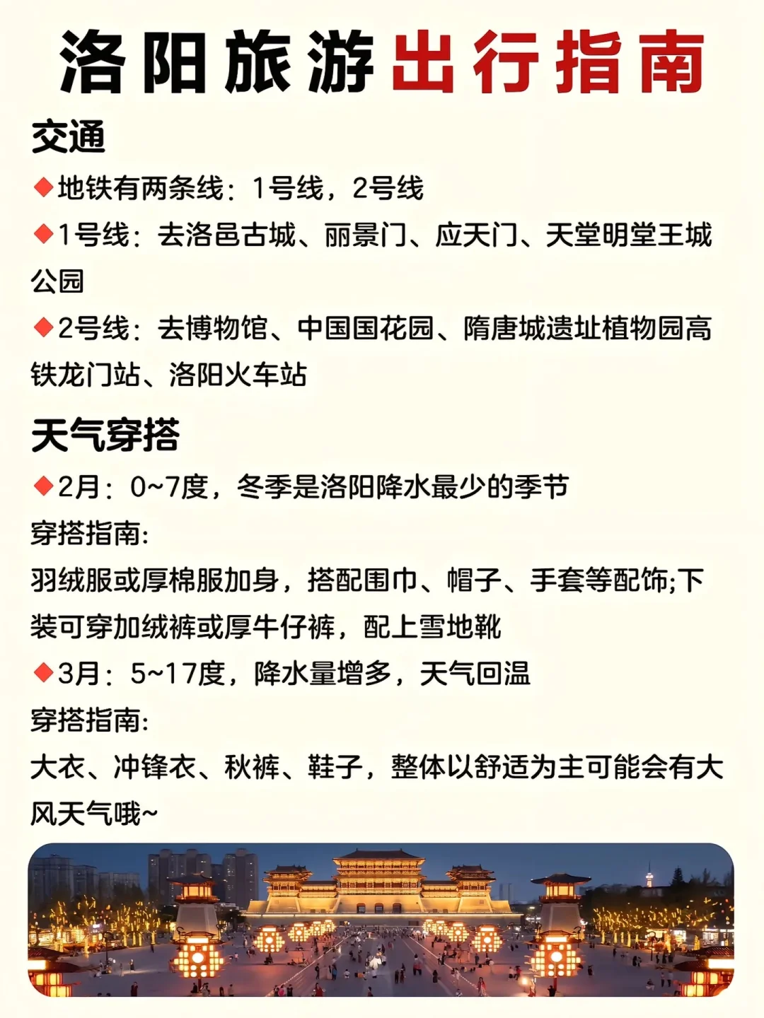 洛阳景点排行榜超详细攻略，一定要看完