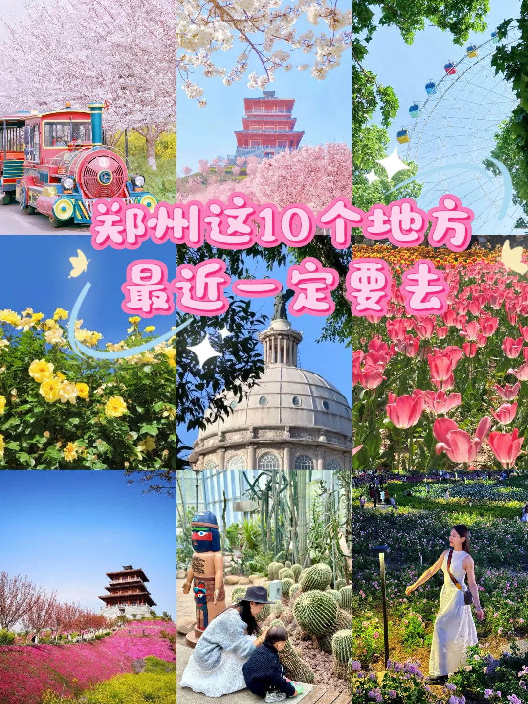 郑州这10个地方最近一定要去！（附赏花时间表