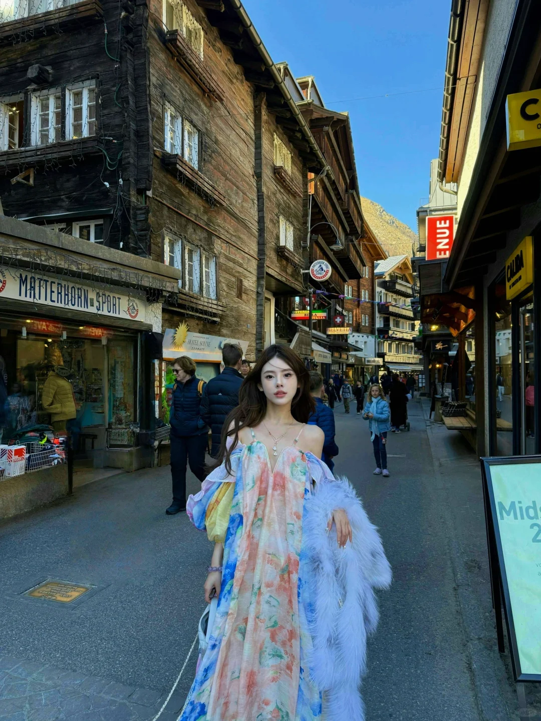 🇨🇭Zermatt采尔马特 雪山下的童话小镇..