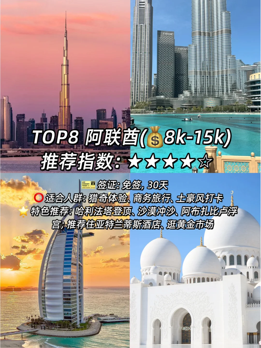 第一次出国去哪玩？必去TOP9国家盘点❗❗