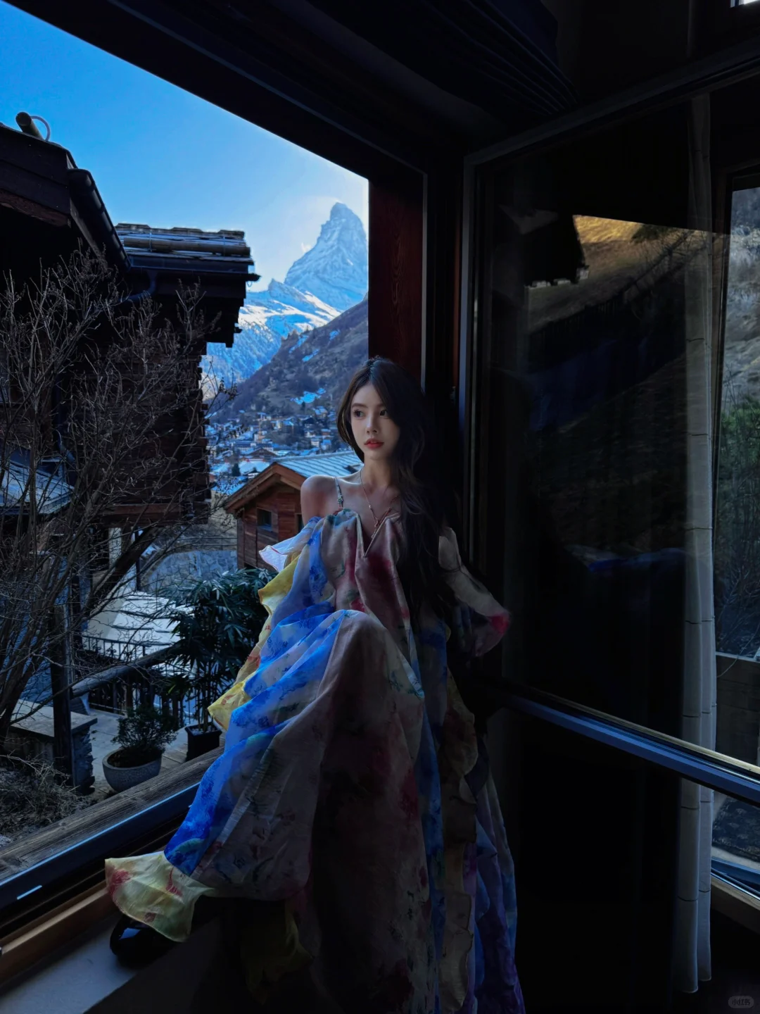 🇨🇭Zermatt采尔马特 雪山下的童话小镇..