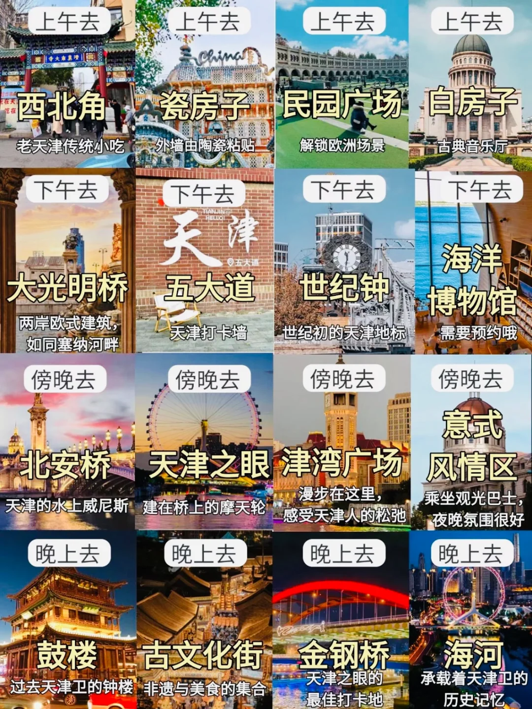 【天津48小时】人均300+攻略来啦！