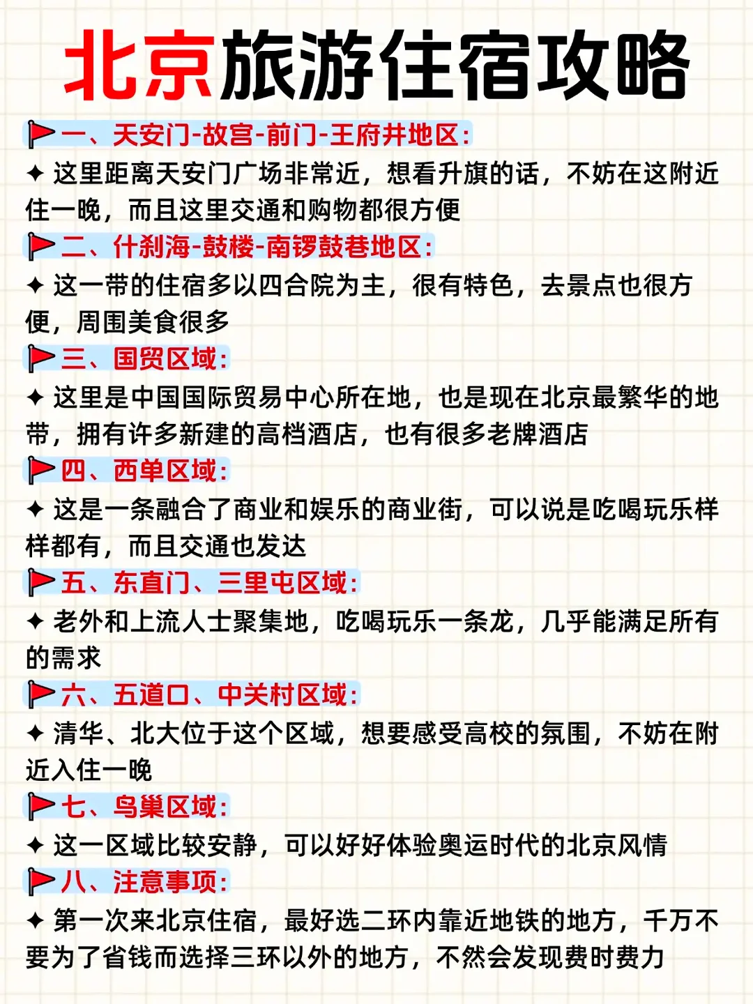 北京景点懒人包：4 天精华路线