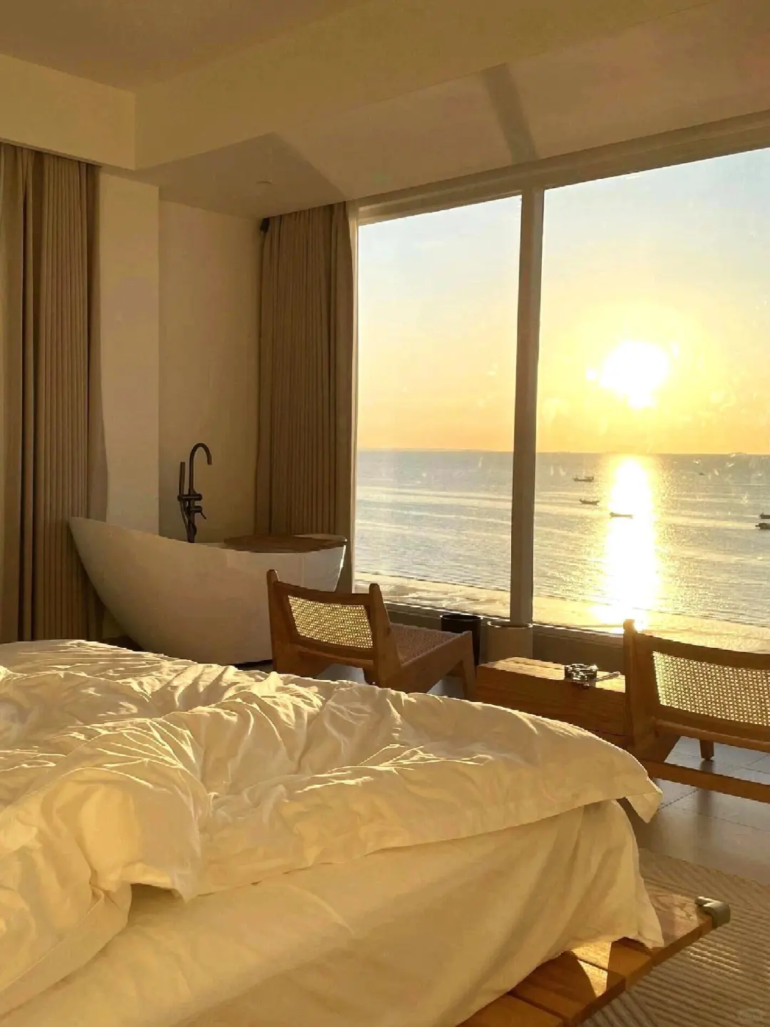 烟台!养马岛!!128俩人😭😭不想退房