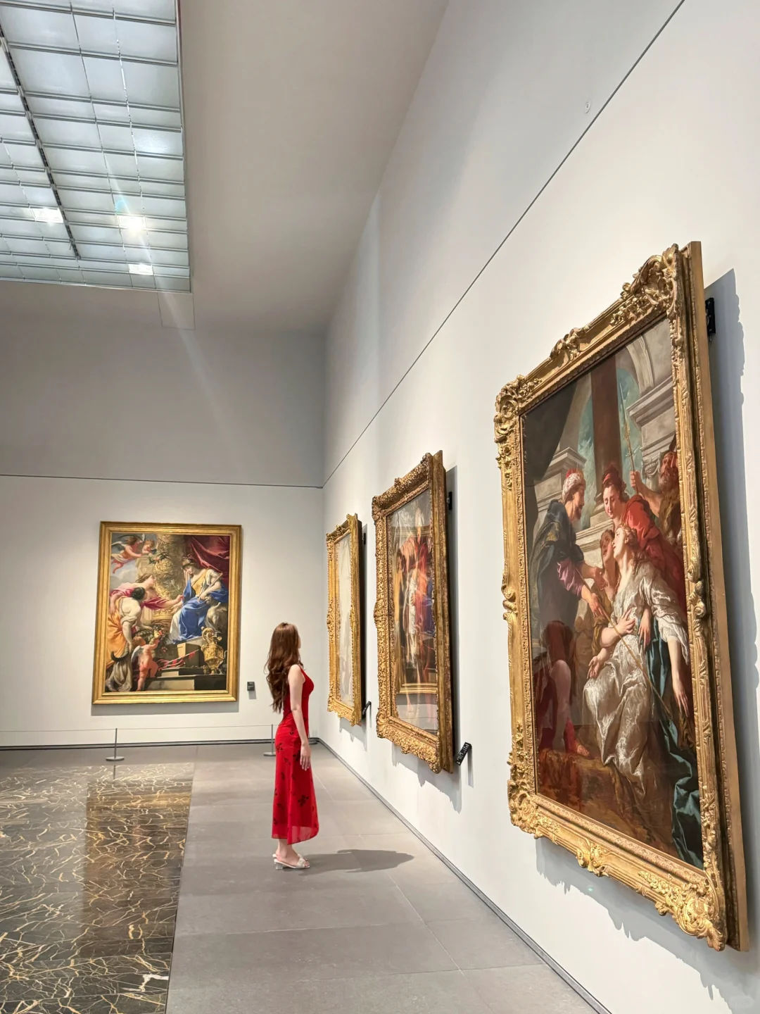 上次来卢浮宫还是上次