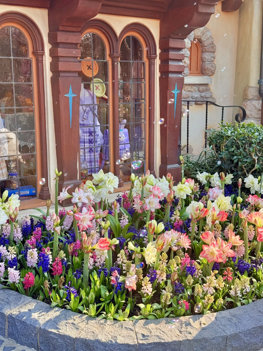 春天还得看迪士尼！！真的美疯了！