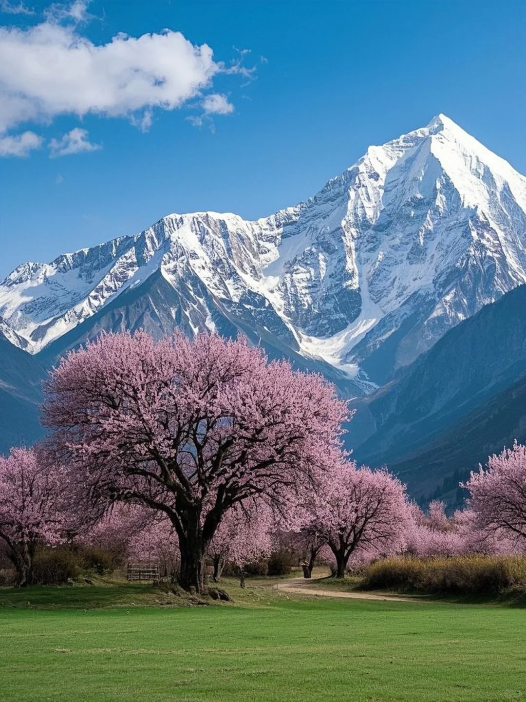 被《国家地理》点名的林芝桃花到底有多美❗️