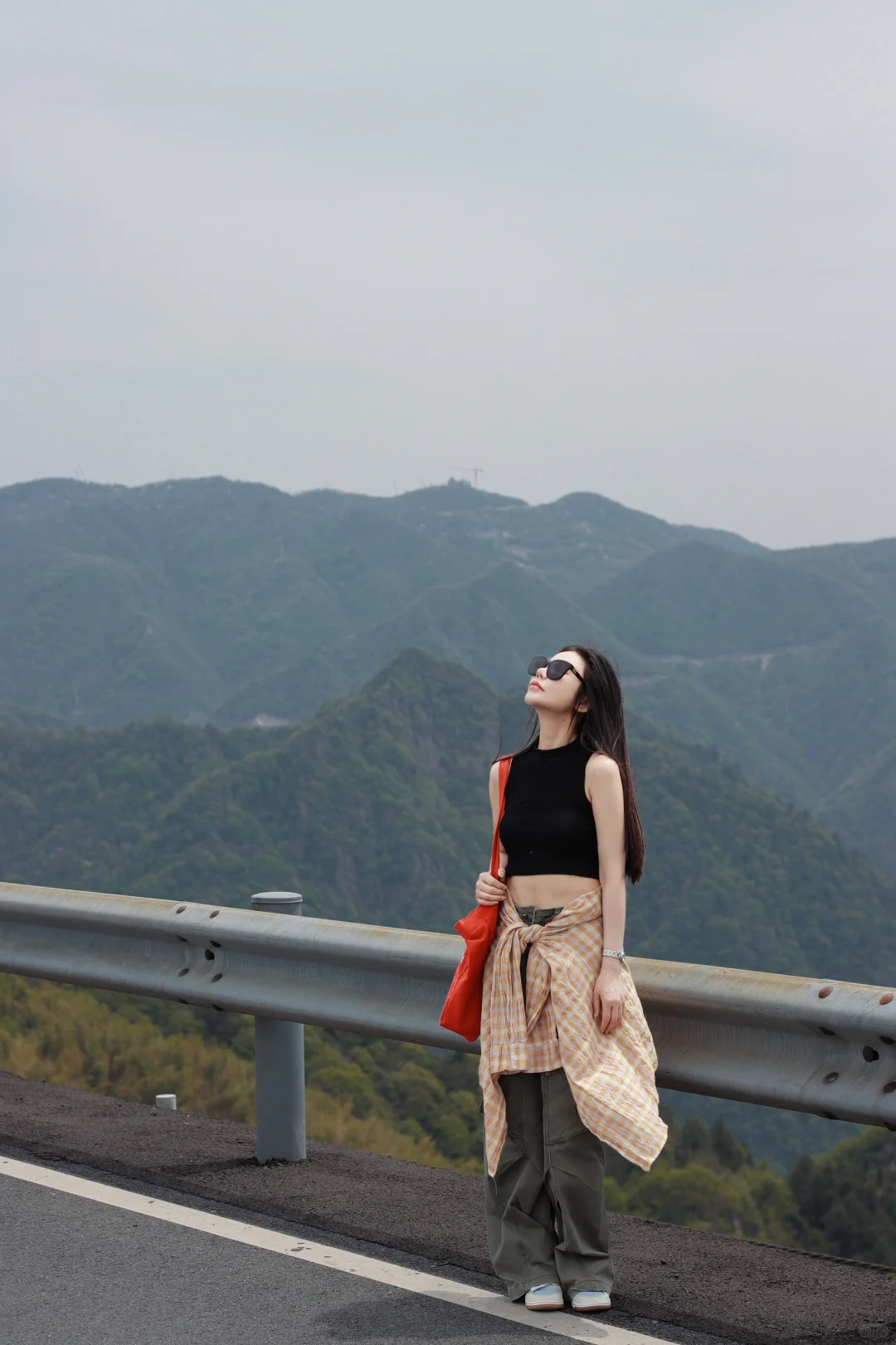 安吉陪拍 景区公路拍照