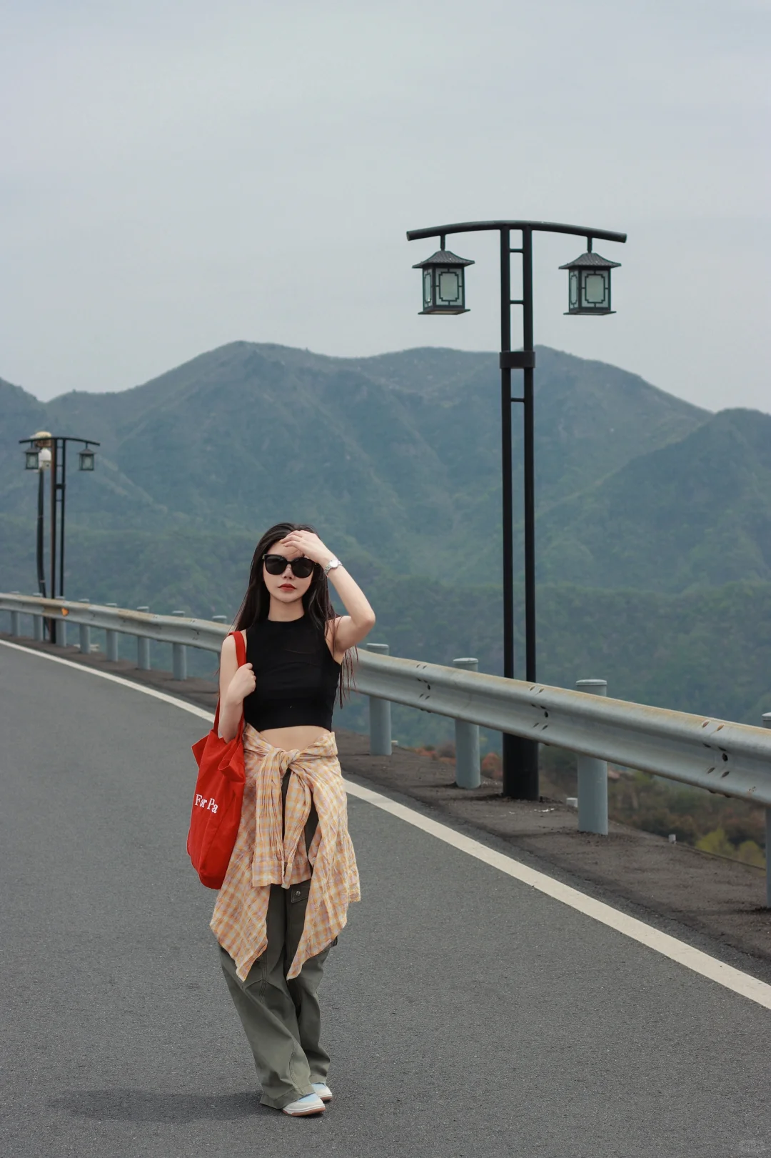 安吉陪拍 景区公路拍照