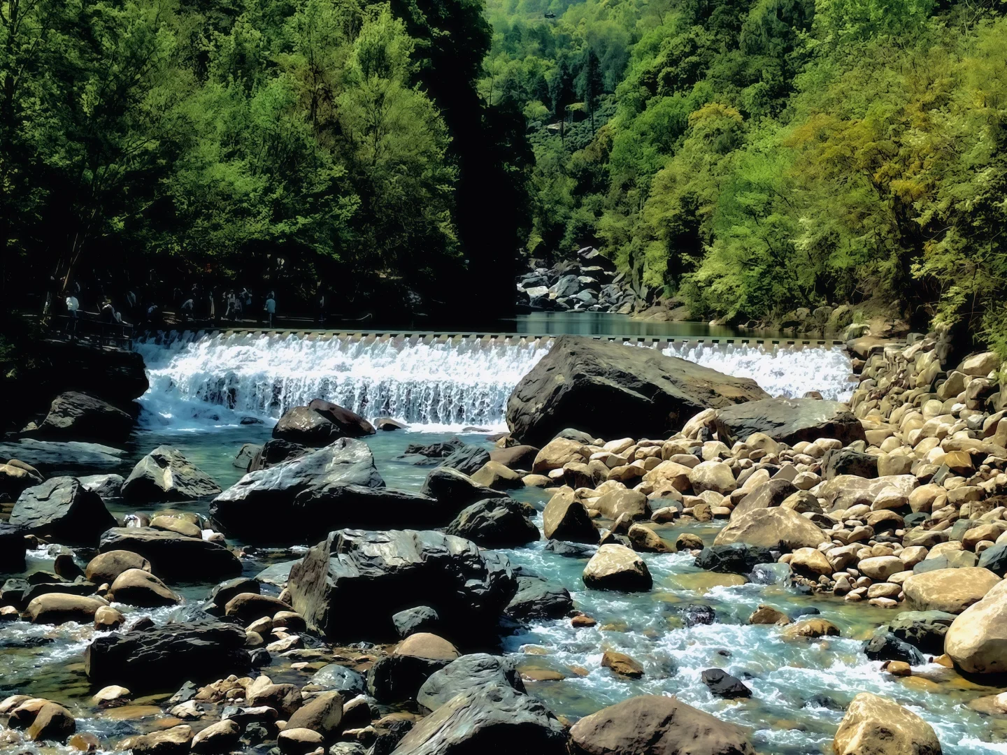 安徽小九寨 避雷！