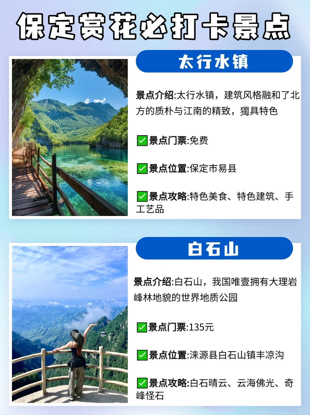 4月来保定游山赏花，🪷看这一篇 足足够❗