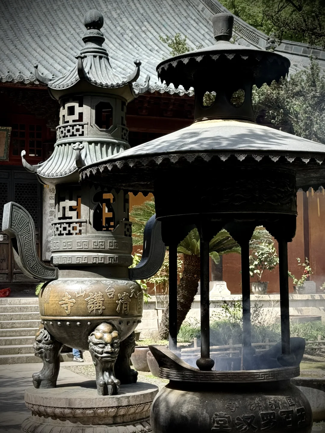 清心静气来寺庙