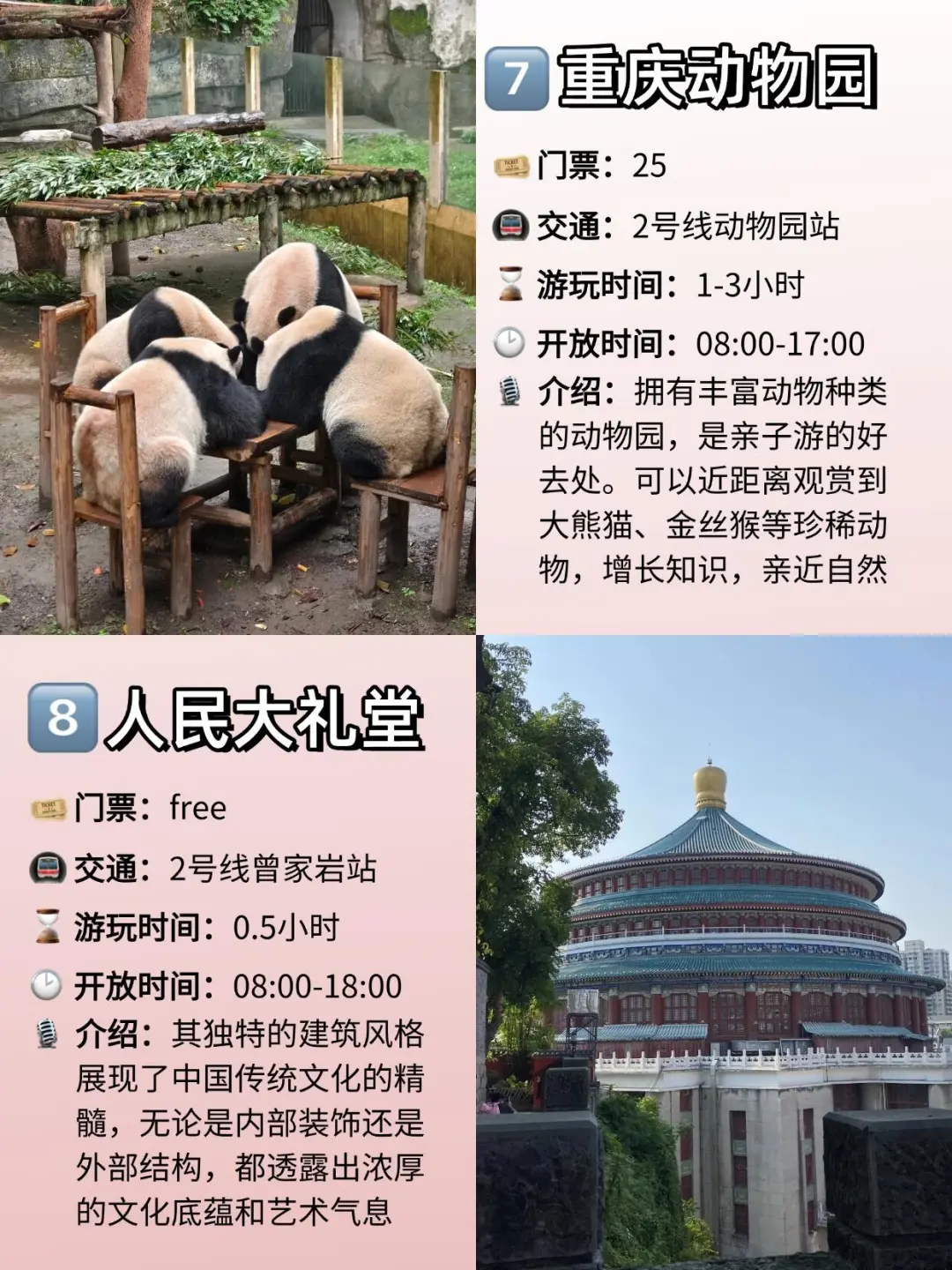 超惊艳的重庆旅游景点攻略来了❗