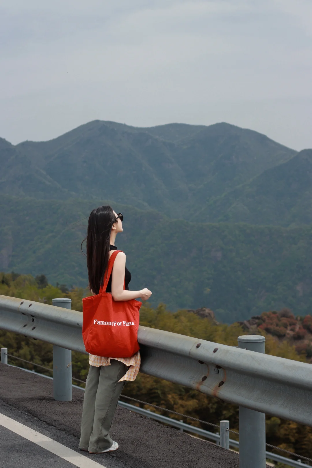 安吉陪拍 景区公路拍照