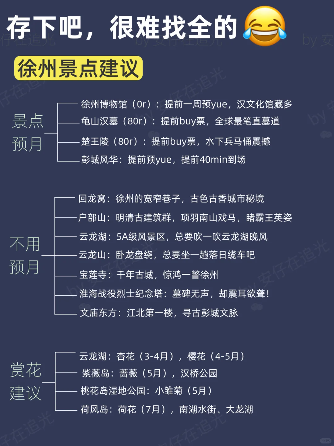 4-5月去徐州旅游🔥一定要听劝！！