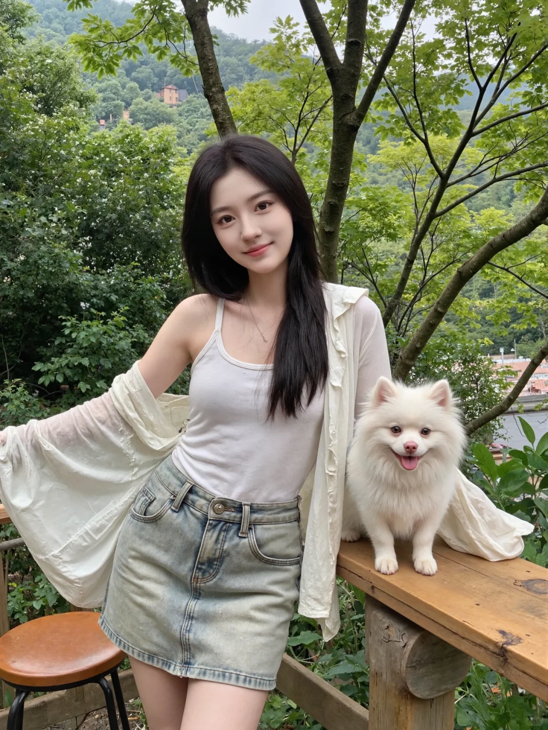 把烦恼抛到丹霞山脚下