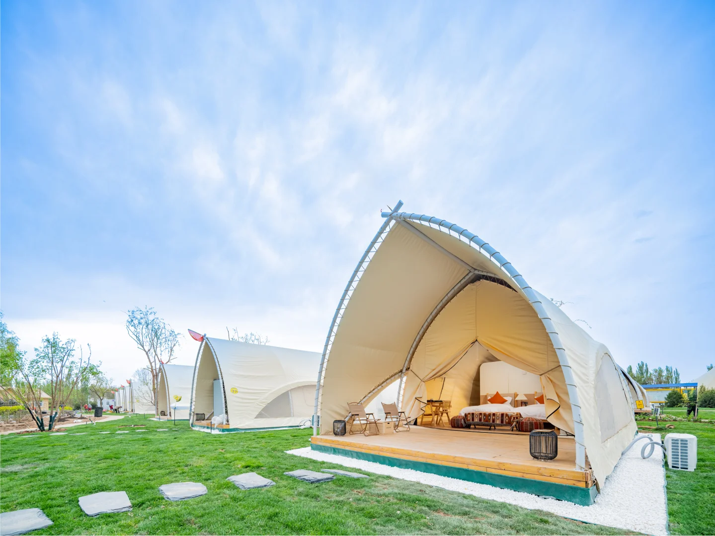 腾格里金沙岛#醉美沙漠花园