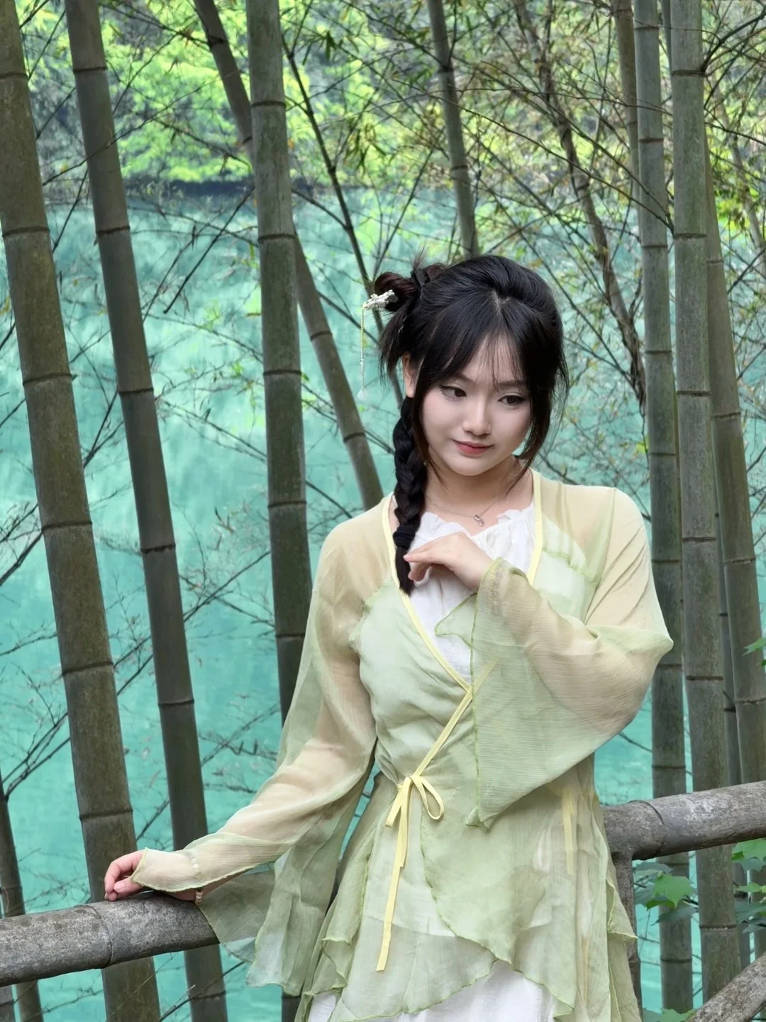 小东江的四个下车点机位，内附姿势