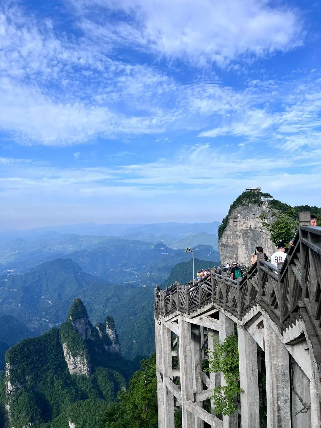 张家界真的牛啊，直接把我累趴了！