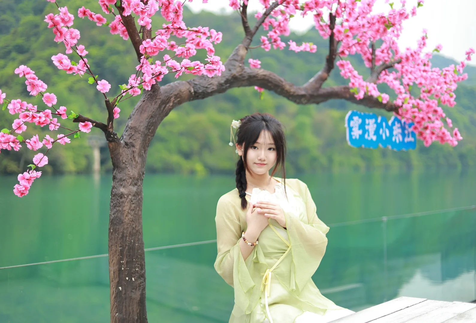 小东江的四个下车点机位，内附姿势