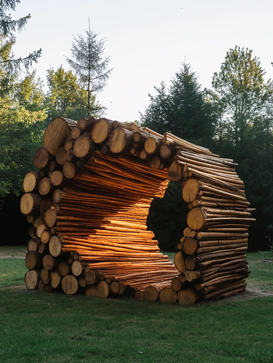 🪵营地的木堆艺术｜低成本打造网红打卡景点