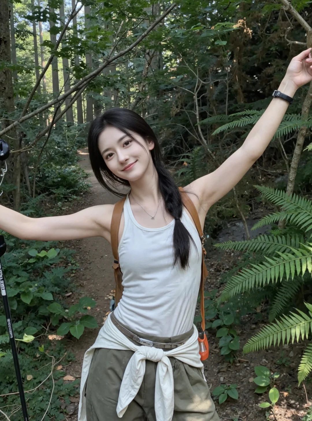 把烦恼抛到丹霞山脚下