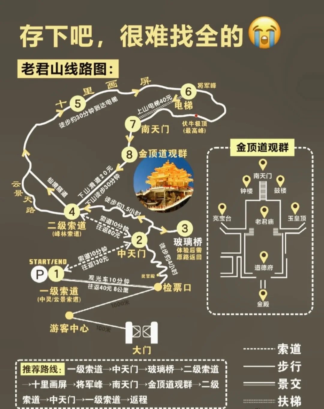 被《国家地理》评为第一仙山的老君山有多美‼