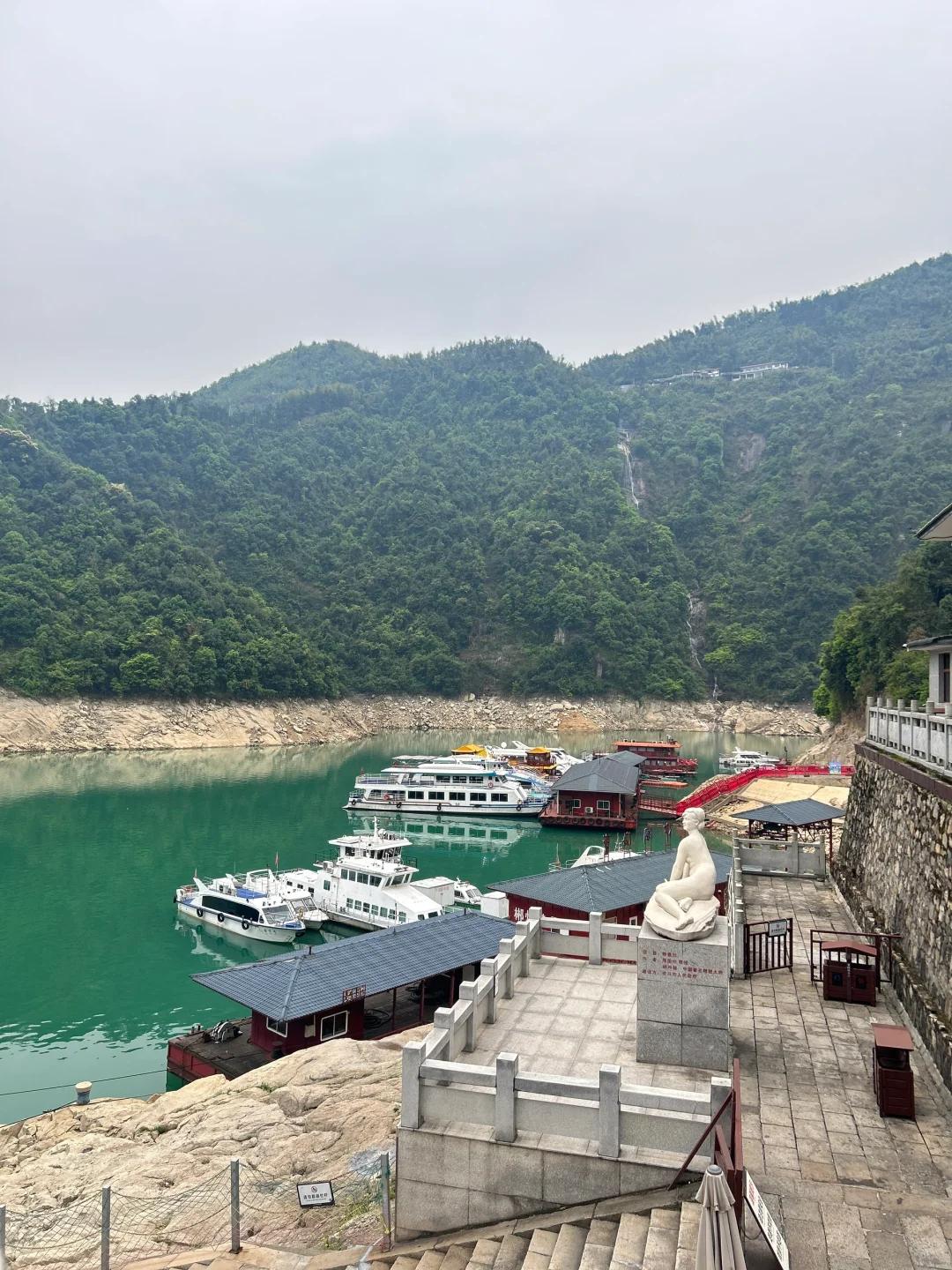 小东江的四个下车点机位，内附姿势