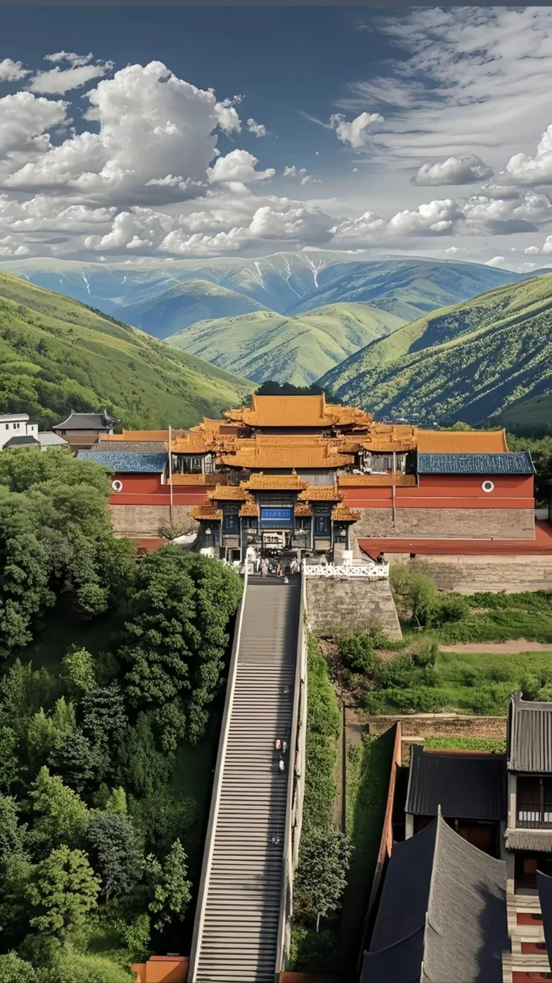 邯郸去五台山直达景区，到了自由活动！