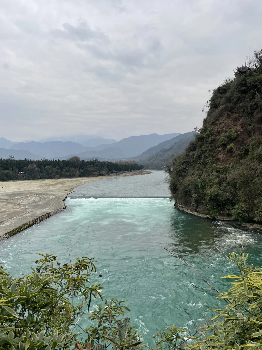 正月初五 拜水都江堰（实况图）