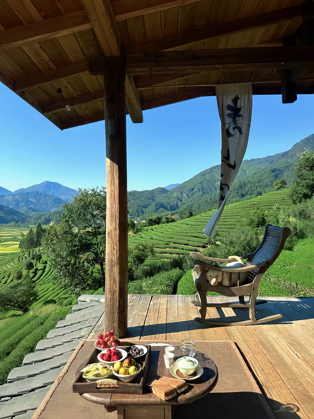 山野之间 享受自然