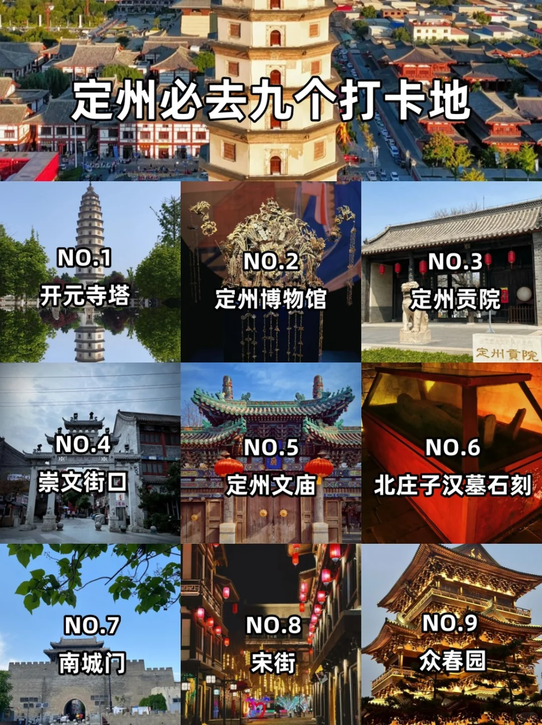📍定州/一日游精华版旅游攻略❗️