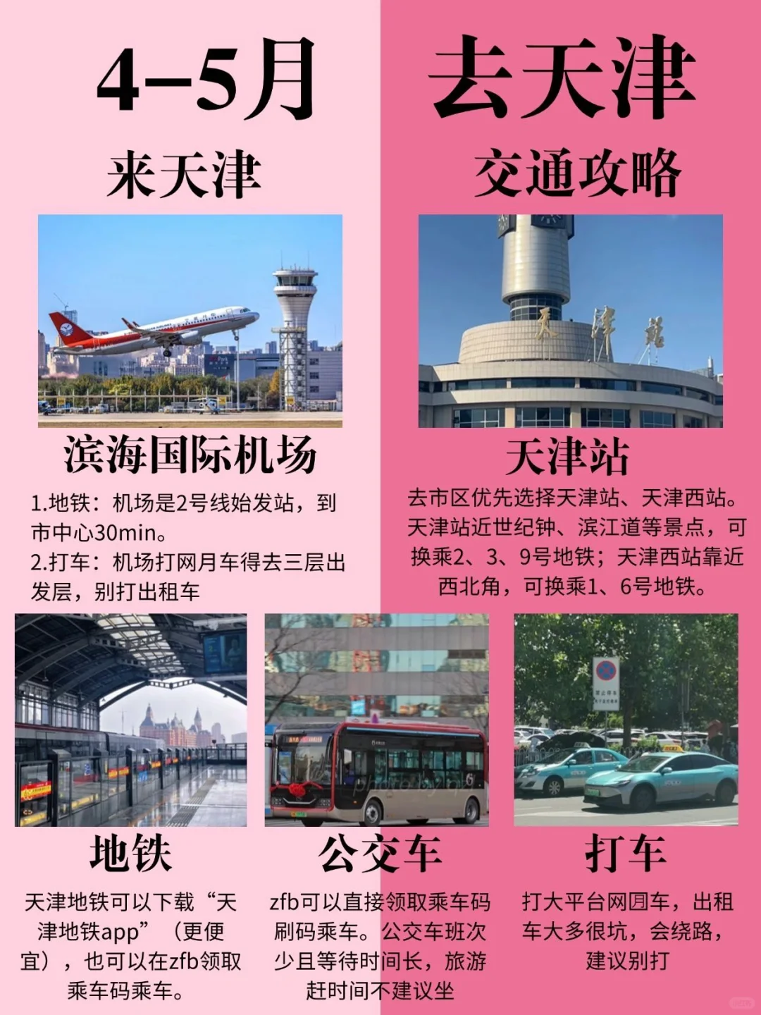 4-5月来天津的姐妹码住‼️超全旅游攻略