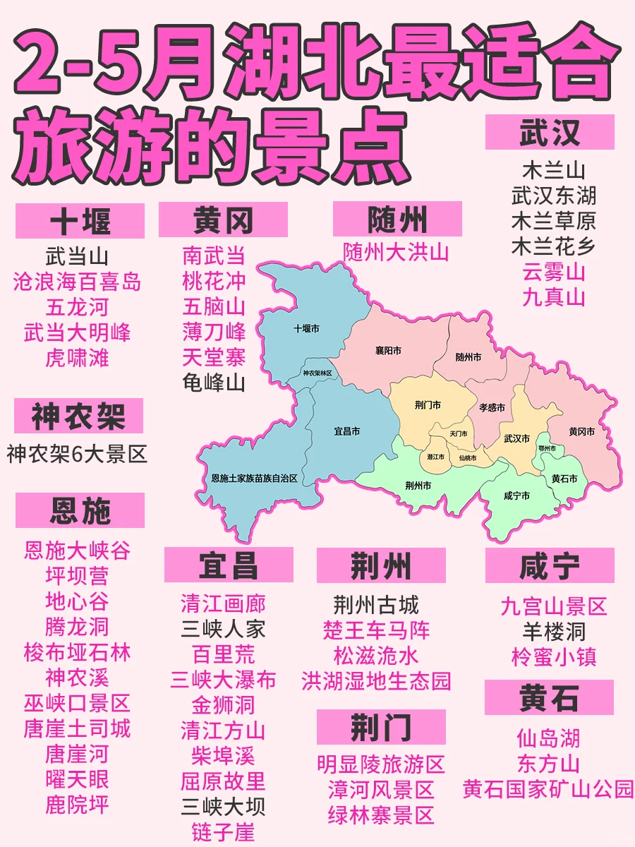 湖北5天4夜私藏路线!人均800玩出3000+质感