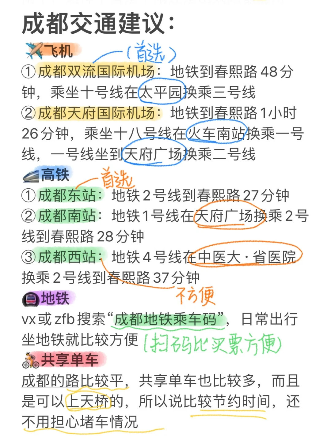 J人手写版成都旅游攻略📖｜给p人一点震撼