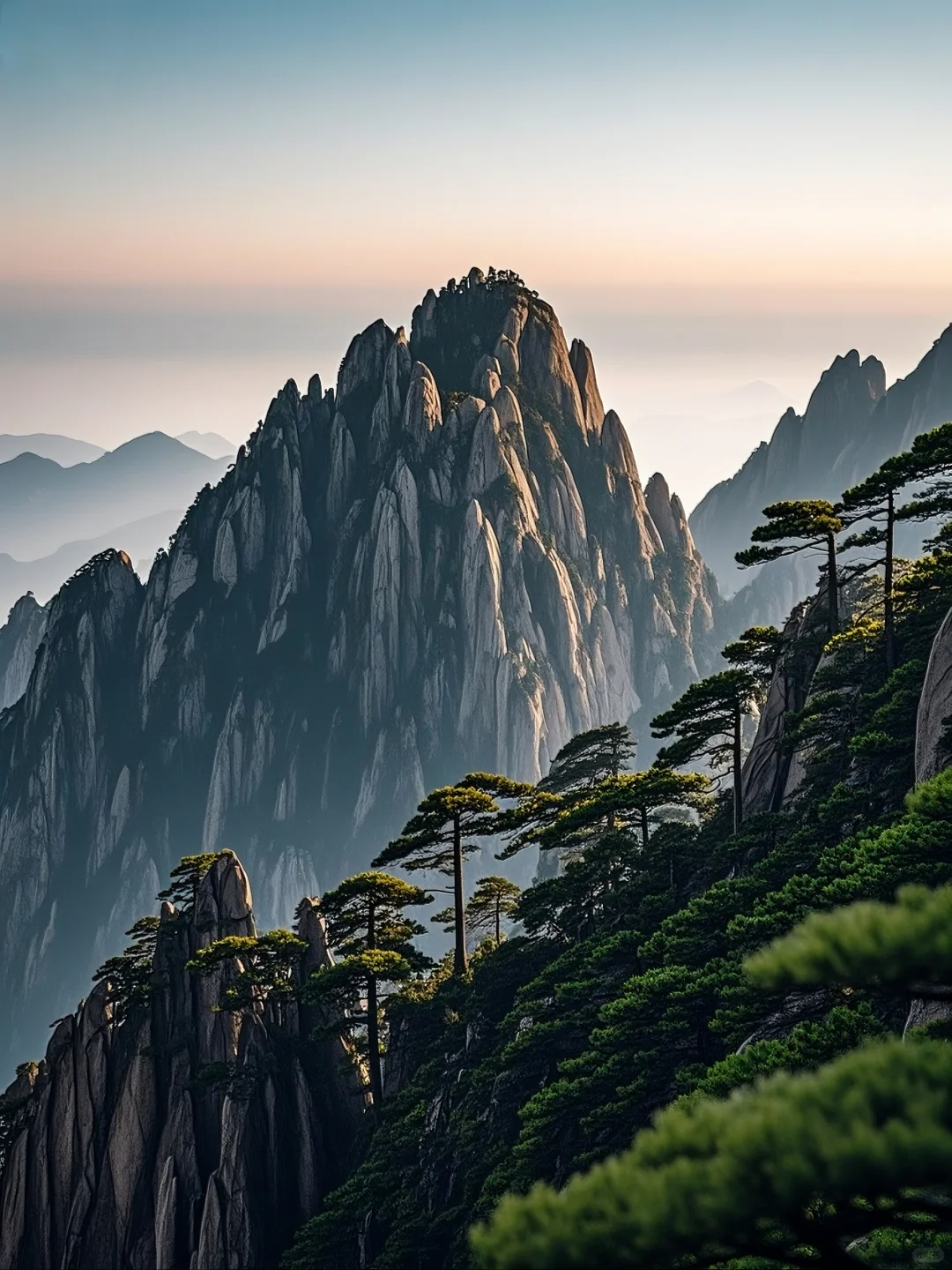 徽派与黄山的绝配～