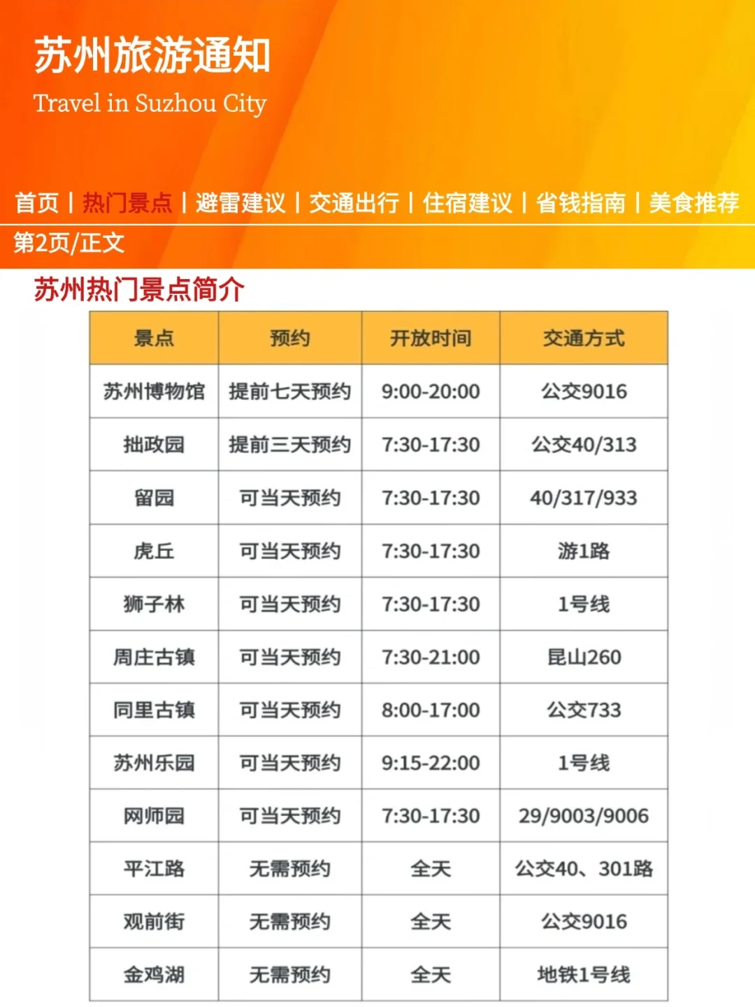 【苏州旅游通知】✈️请尽快修改行程🙏