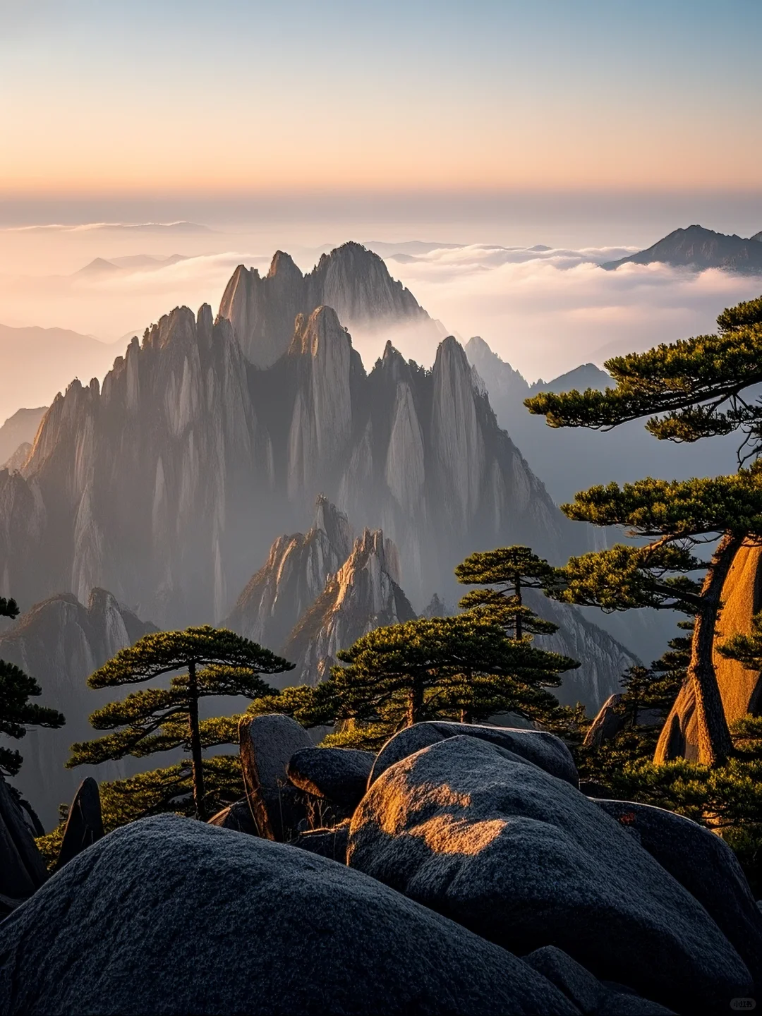 徽派与黄山的绝配～