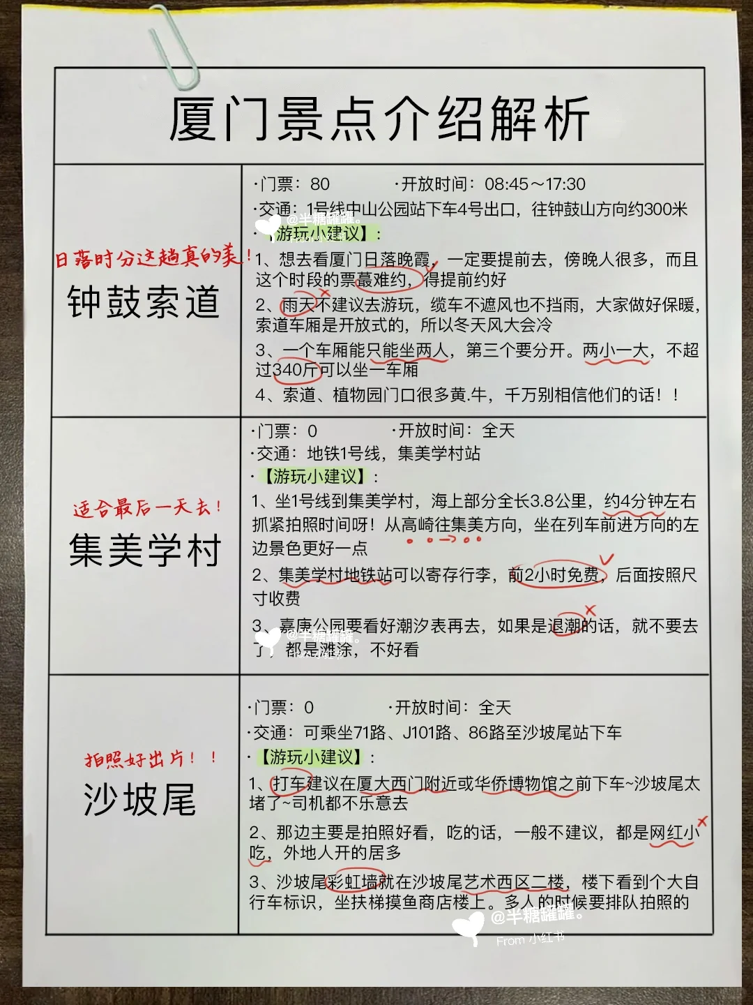 终于有人把厦门景点预约攻略说清楚的…🤔