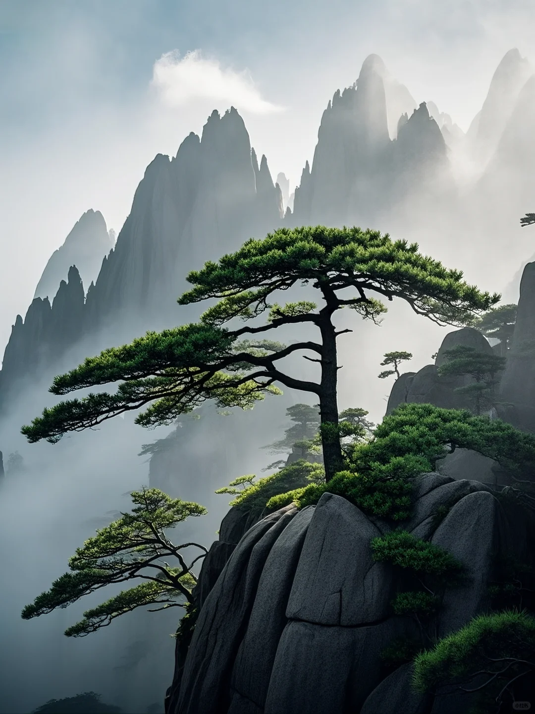 徽派与黄山的绝配～