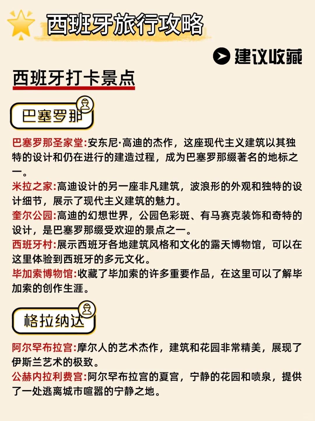 🤫西班牙已回!4-6超全旅游攻略(附建议