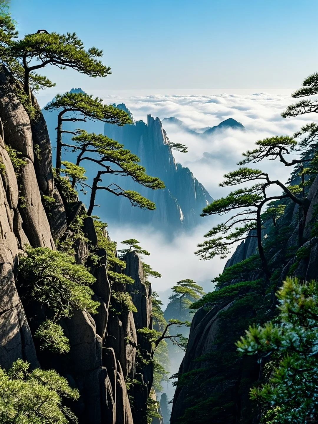 徽派与黄山的绝配～