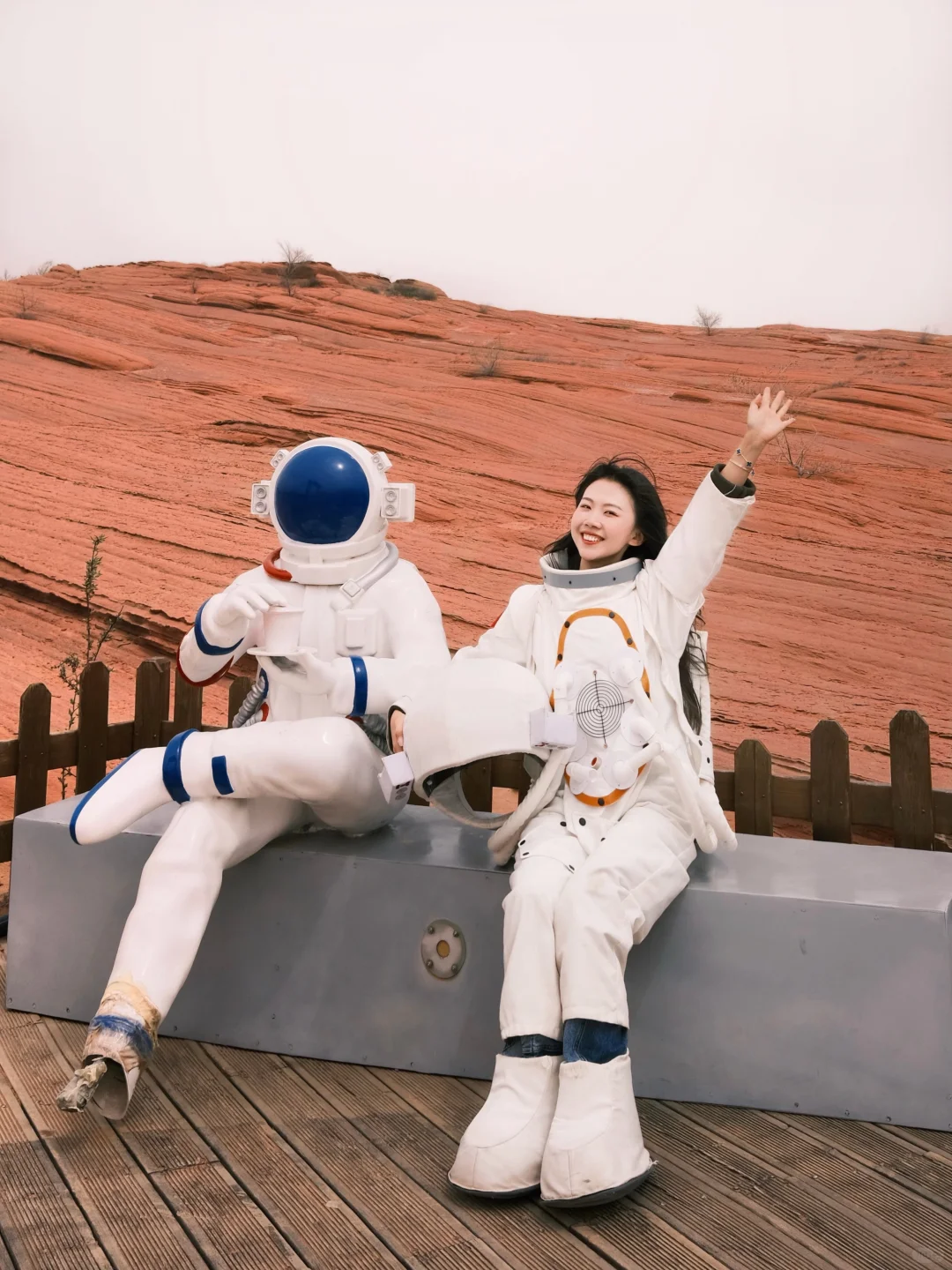 波浪谷❤️闯入地球的红色脉搏！！