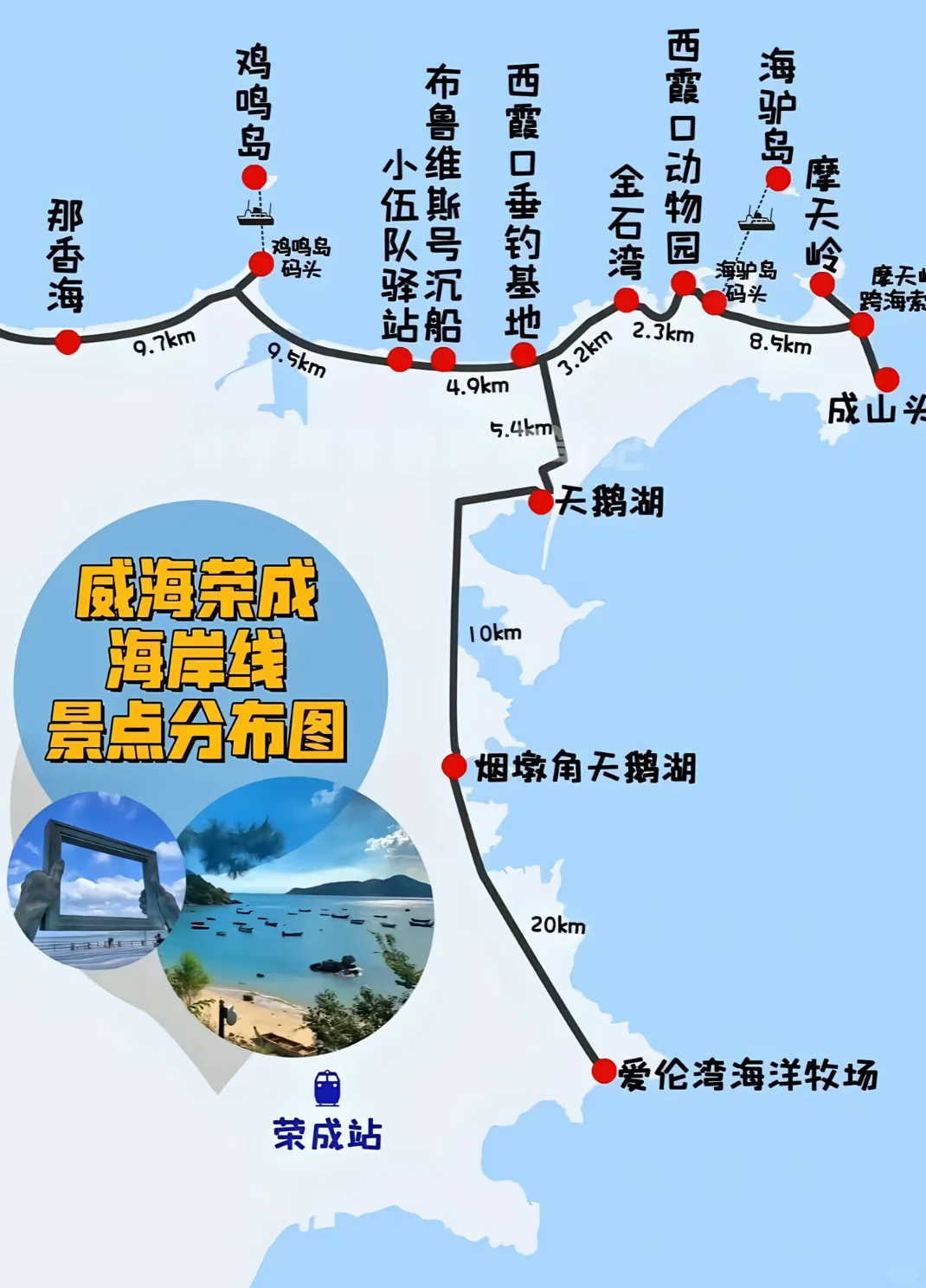 🌟威海3天2晚超全旅游攻略 绝美海岸线