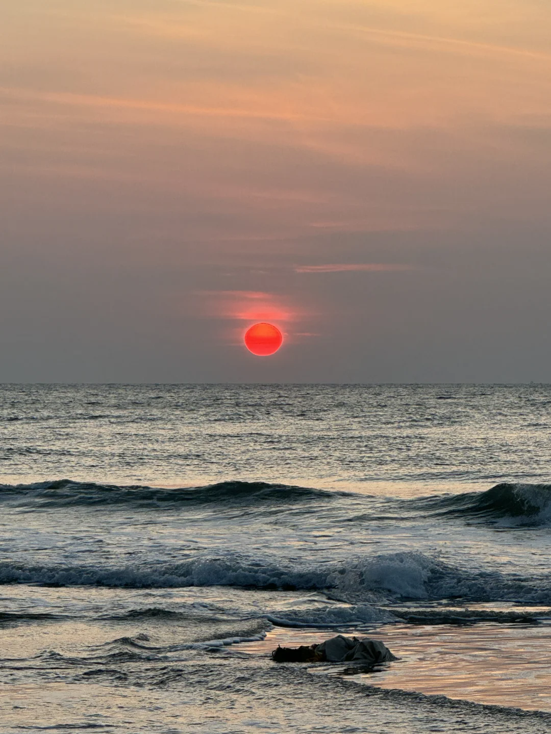 海陵岛的的日出 绝美