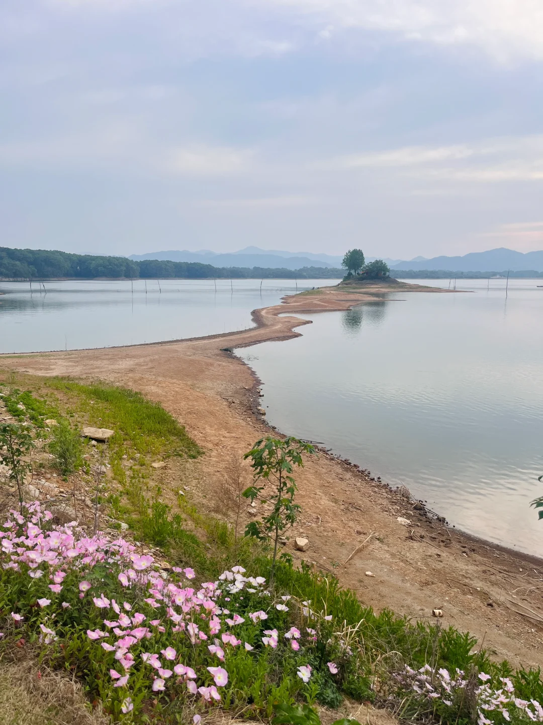 郑州周边看落日圣地——信阳孔雀岛