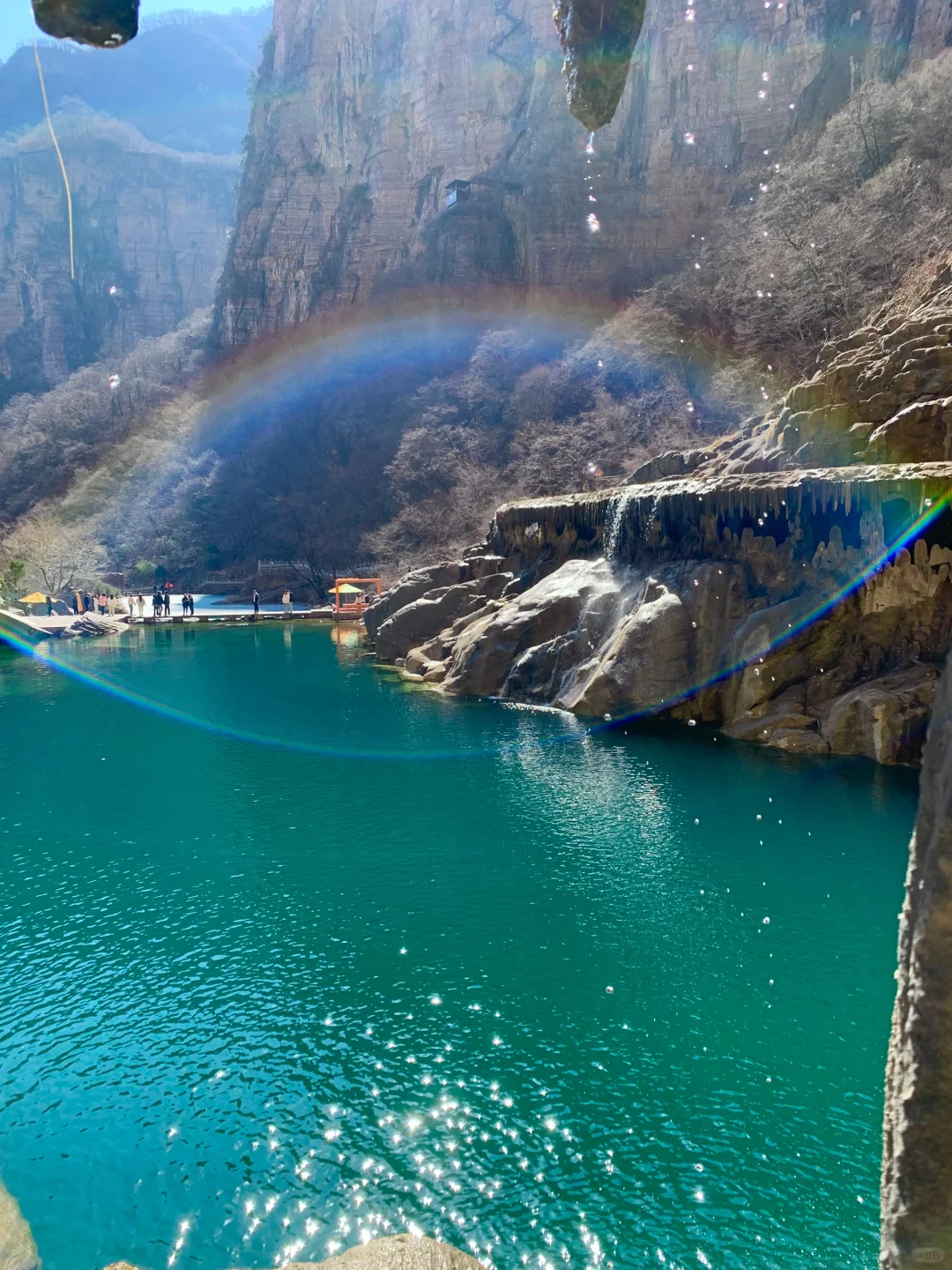 藏在河南新乡的宝藏景点📍八里沟！看水好绝！